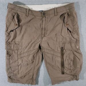 Vintage Polo Ralph Lauren Cargo Paratrooper Pants Cut To Shorts Size 40 Utility
